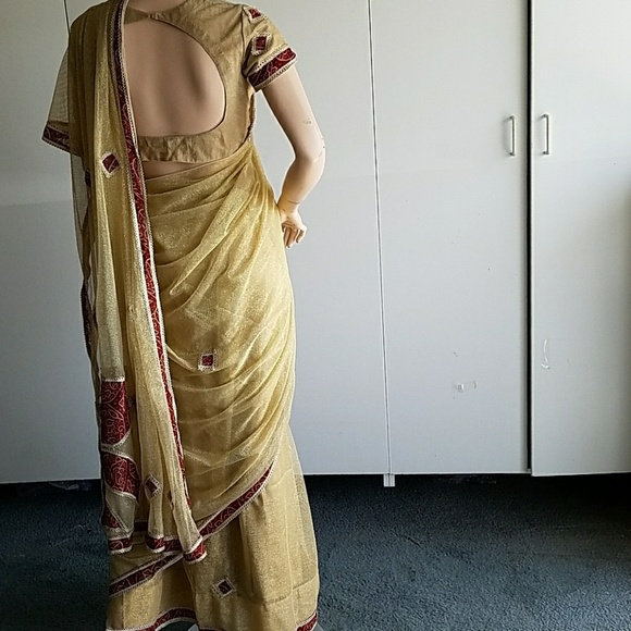 3 piece Indian sari - Picture 5 of 7